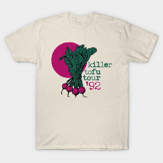 The Beets - Killer Tofu Tour 1992 - Nickelodeon's Doug T-Shirt by The90sMall